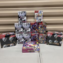  Sealed Pokemon Booster Bundles & Boxes