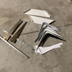 Metal Shelving Braces  Brackets 