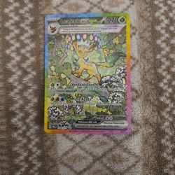 Leafeon EX Special Illustration Rare #144- Prismatic Evolutions 