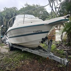 1994 Century 2400 Twin Yamahas 