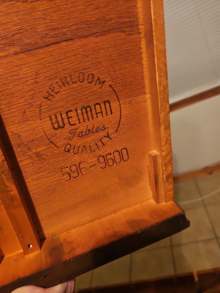 Vintage Weiman Heirloom Writing Table