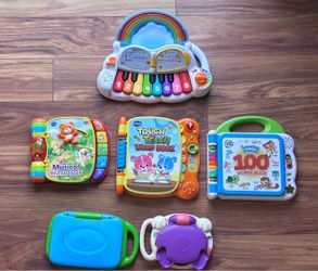 6 electronic baby learning toys