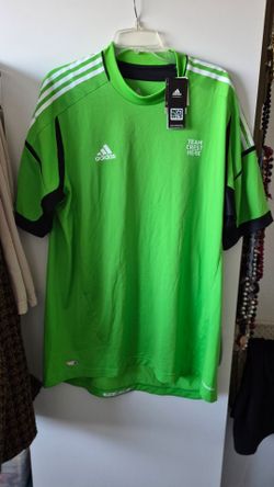 Adidas MLS Soccer Jersey Green with Tags Sz XXL