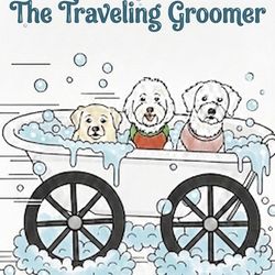 Dog grooming tub