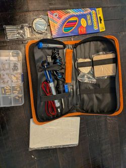NEW 70+ Piece Wood Burning / Pyrography Kit