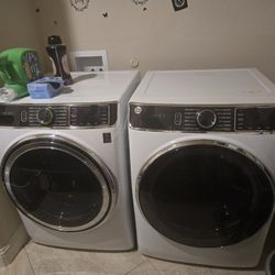GE Smart Front Load Washer And Dryer