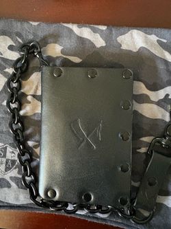 Rusty butcher wallet