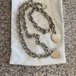 Tiffany &Co Necklace And Bracelet (S) 