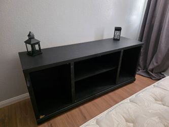 Black TV Stand