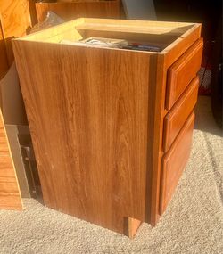 (2) cabinets