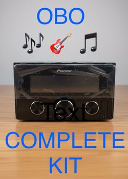 OBO - New Open Box Pioneer Double Din Color Changing Car Stereo With Bluetooth & USB Port - TAKING BEST OFFER!