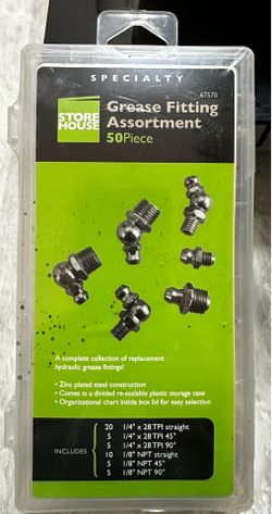 Grease fitting assortments
