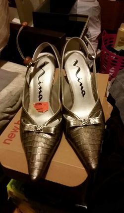 Grey heels