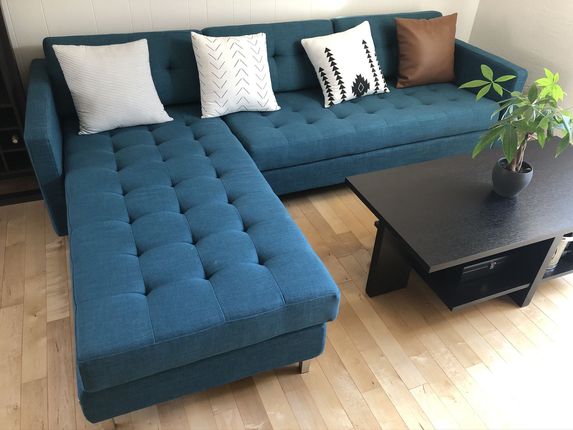 CB2 Ditto II Sectional Sofa Couch