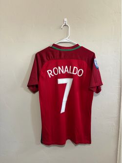 Portugal 2016 home Ronaldo jersey