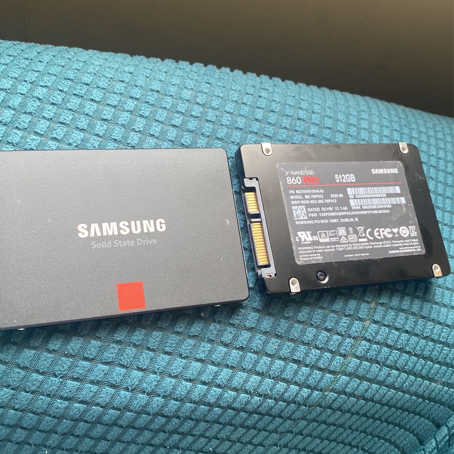 Samsung 860 Pro 512gb Ssd Sata 512gb Samsung 512 Gb Samsung Pro