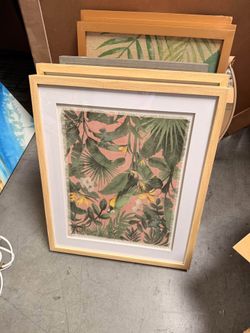 Wall art frames