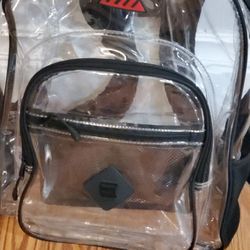 clear backpack heavy duty used