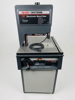 Vintage Sears/Craftsman 12" Electronic Band Saw