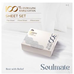500 Thread Count Extra Long King Sheet Set