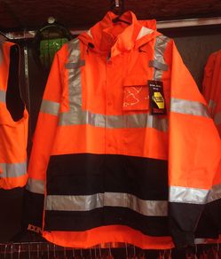 Class 3 Breathable, Waterproof, High Visibility Jacket