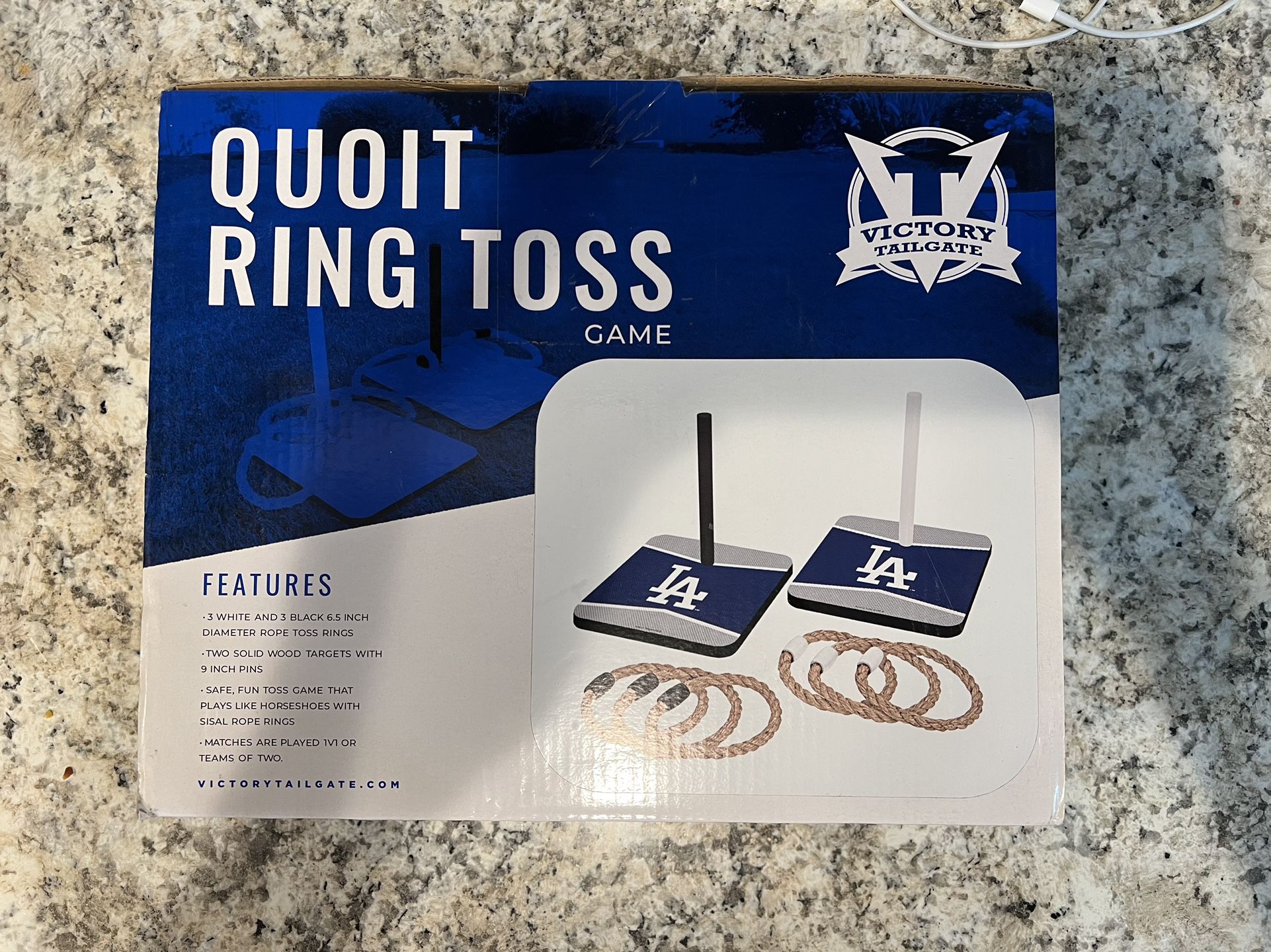 Dodgers Ring Toss Game