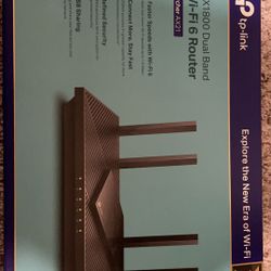 Tplink Gig WiFi Router 