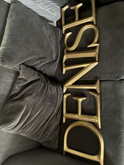 Letter S Denise. Name