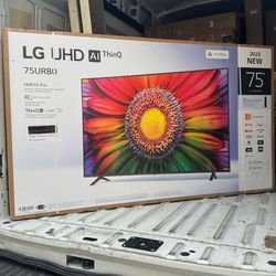 75” Lg Smart 4K LED UHD Tv
