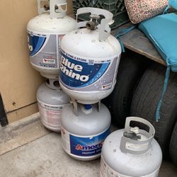 BlueRhino, AmeriGas, And Blank Propane Tanks