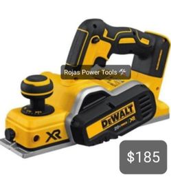 DEWALT 20VOLT MAX XR CORDLESS BRUSHLESS 3-1/4IN PLANER TOOL-ONLY