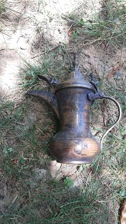 Handmade cupper art pitcher