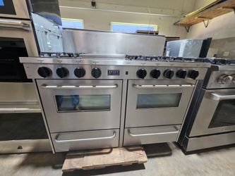48" 5 Star Gas Range Stainless steel