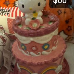Hello Kitty Cake Ceramic