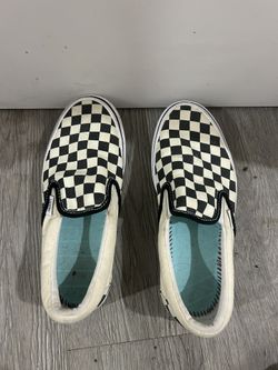 Vans Checker Slip on size 5.5/7