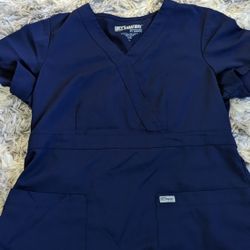 Like New Grey's Anatomy Scrub Top 