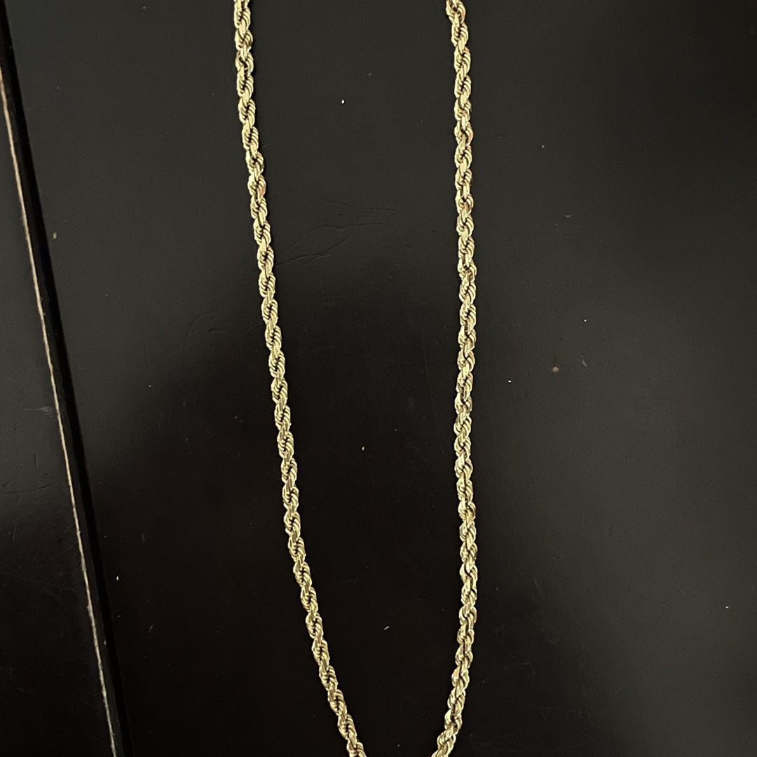 Solid 14k Gold Chain 
