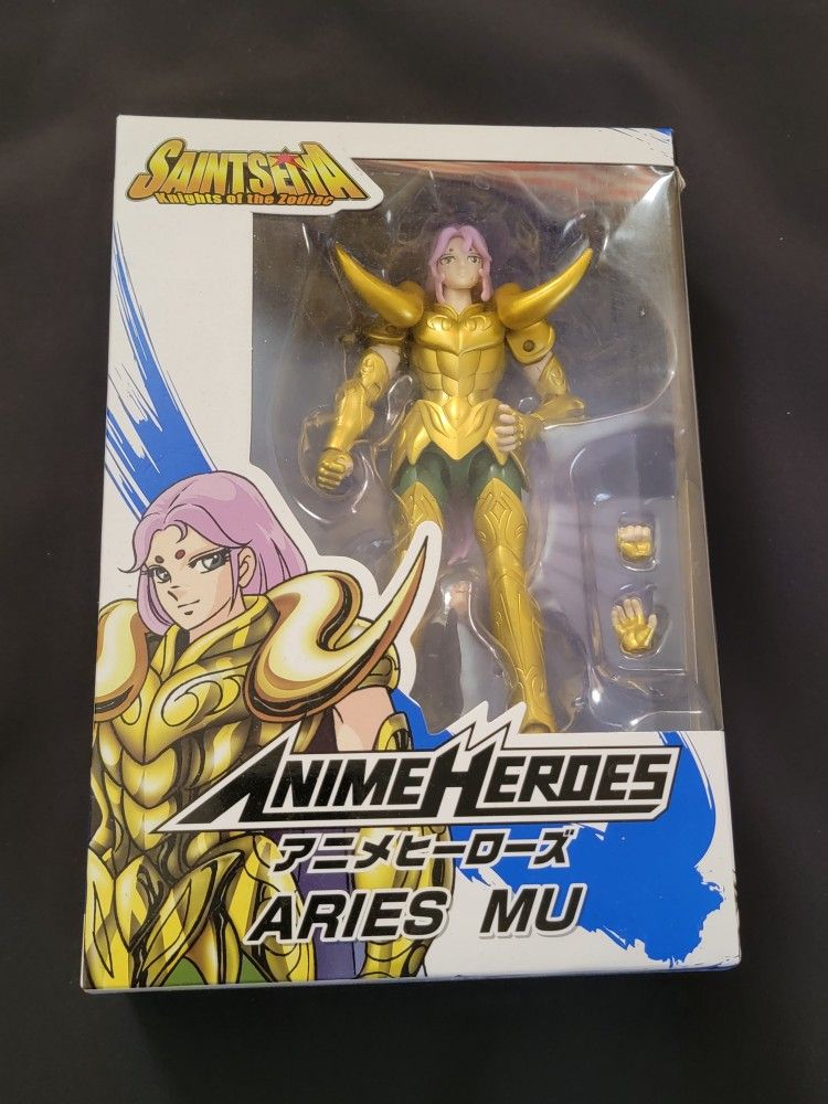 Anime Heroes Saint Seiya Knights of the Zodiac Aries Mu ๐๐๐