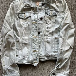 Abercrombie Jean Jacket Size S