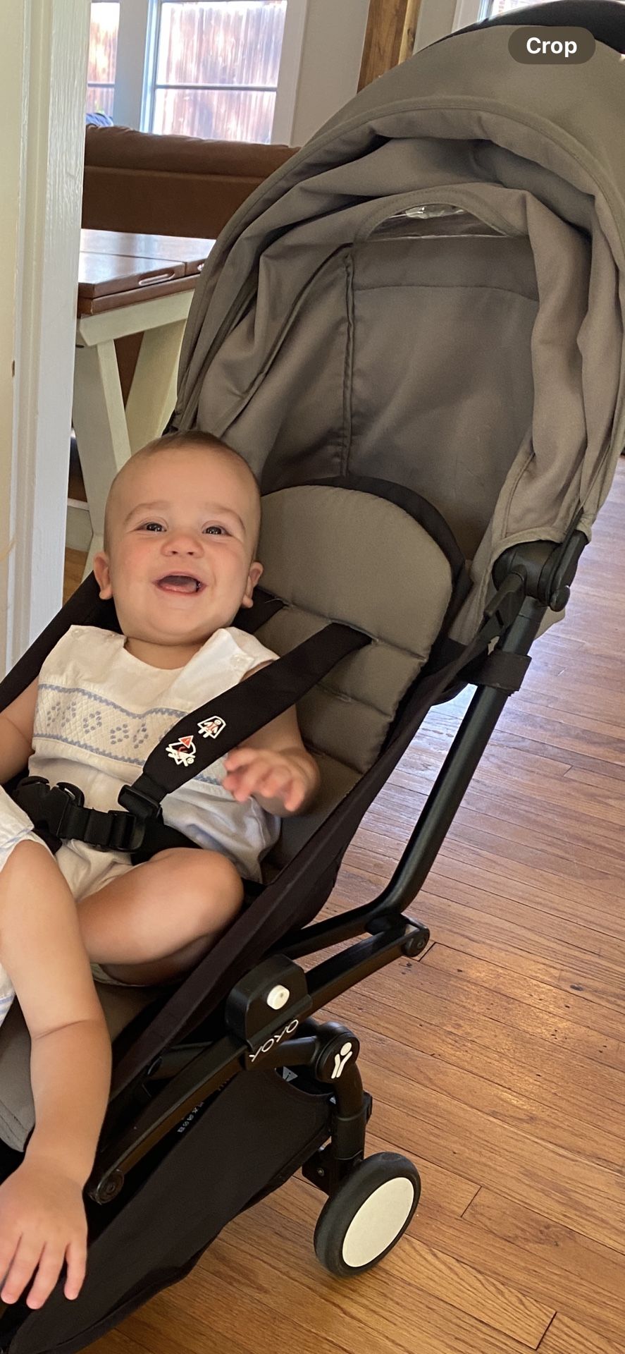 Grey Yoyo Stroller Cover