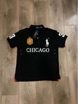 Polos tees, Purple shorts