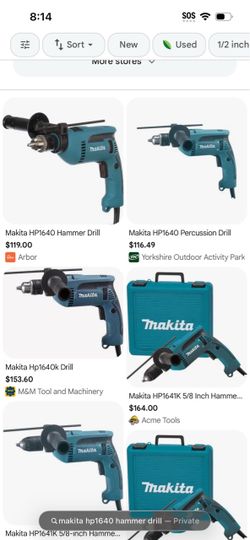 5/8inch Makita hammer drill