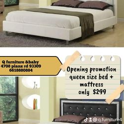 Opening promotion. Beds and mattresses