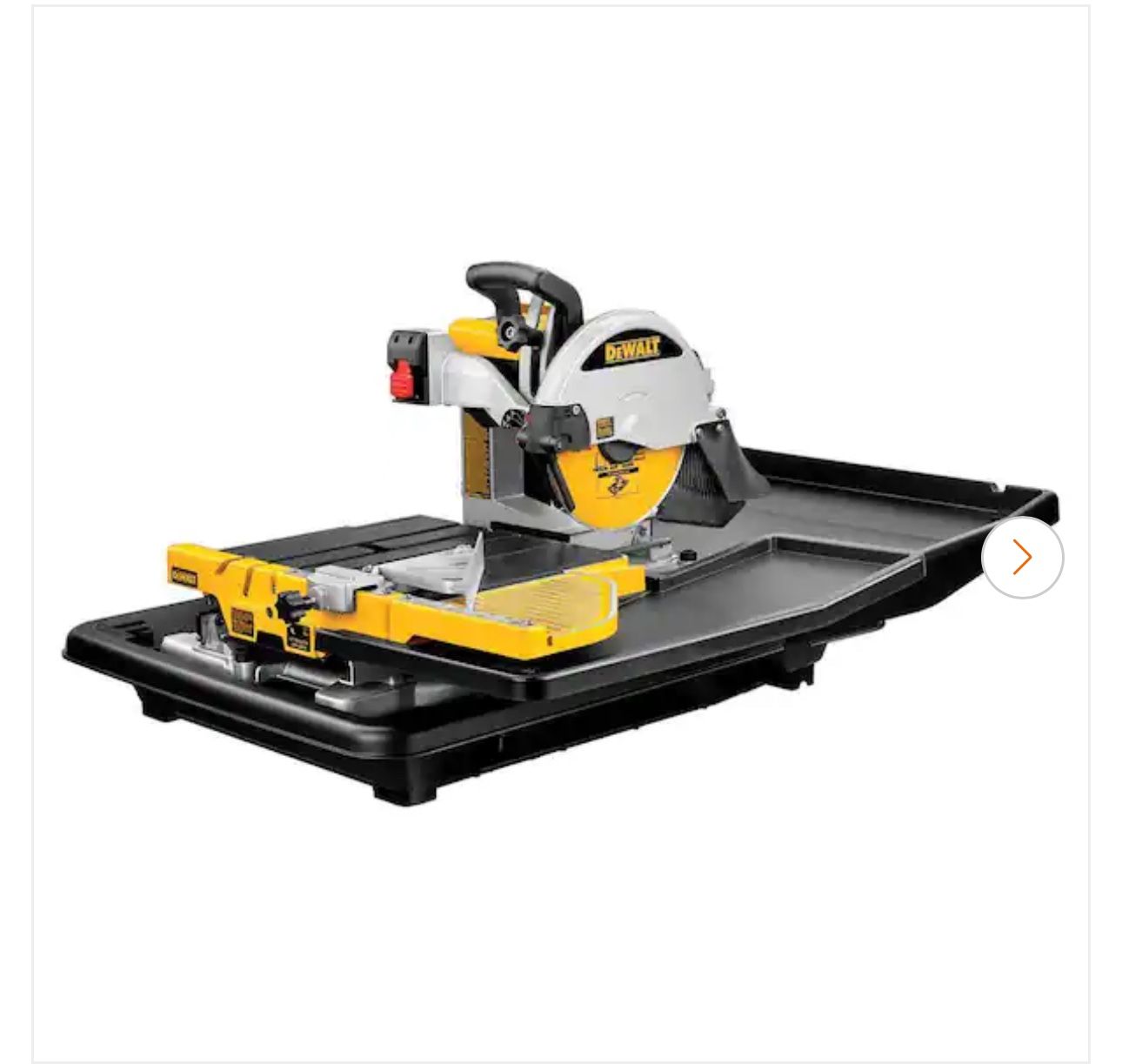 DEWALT 10in Wet Tile Saw