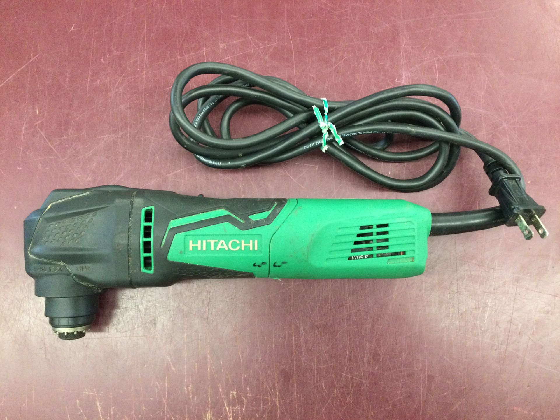 Hitachi Oscillating Multi-tool cut sand undercut wood plastic drywall