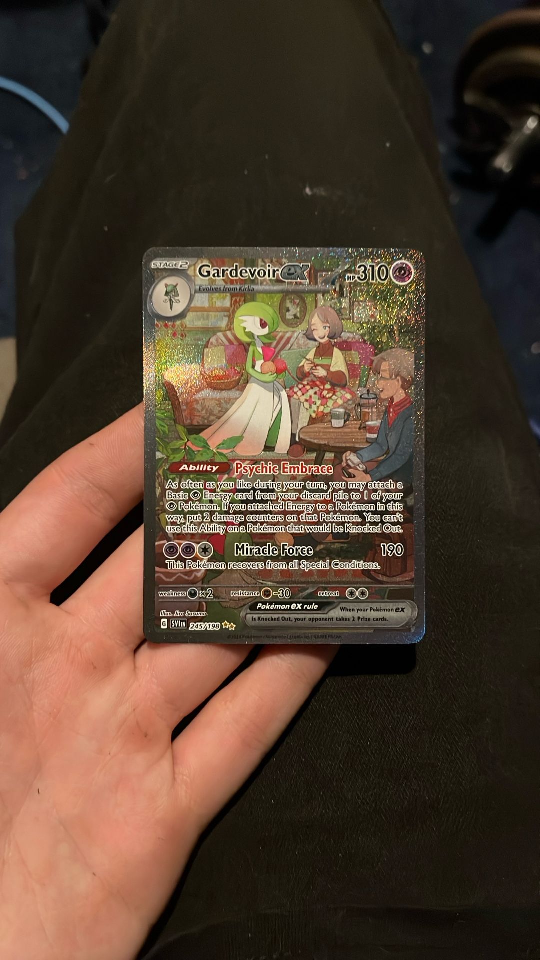 Gardevoir Ex Full Art Mint 