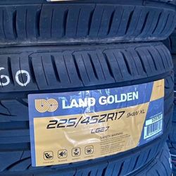 225 45 17 New Tires 