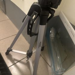 Gray/Black Amazon Basics Tripod