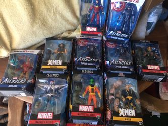 Marvel Legends Captain America Iron Man