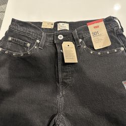 WOMEN LEVI 501 Jeans 28x30